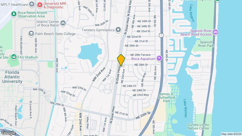2760 N Dixie Hwy Map and Location Details