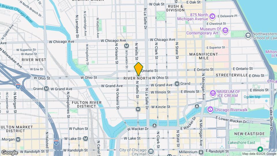 175 W Ohio St Mapa y Detalles de la Ubicación