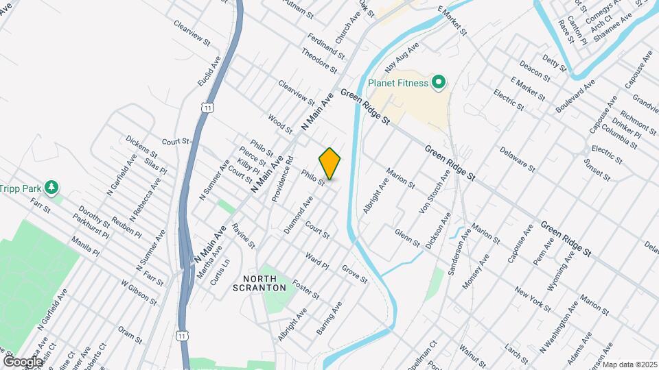 612 Philo St Map and Location Details