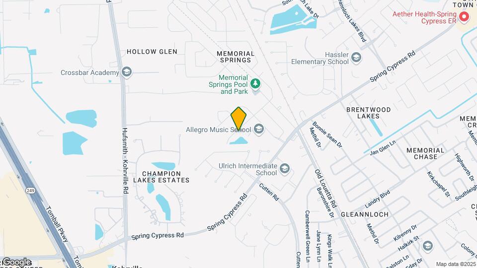 10007 Edgewood Manor Ct Map and Location Details