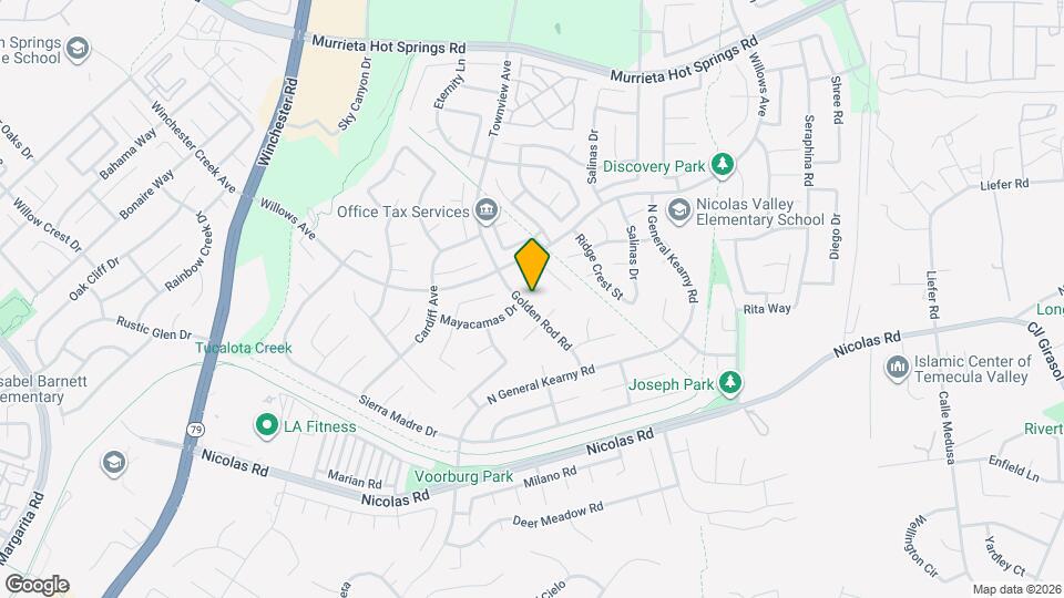 39547 Chappellet Cir Map and Location Details