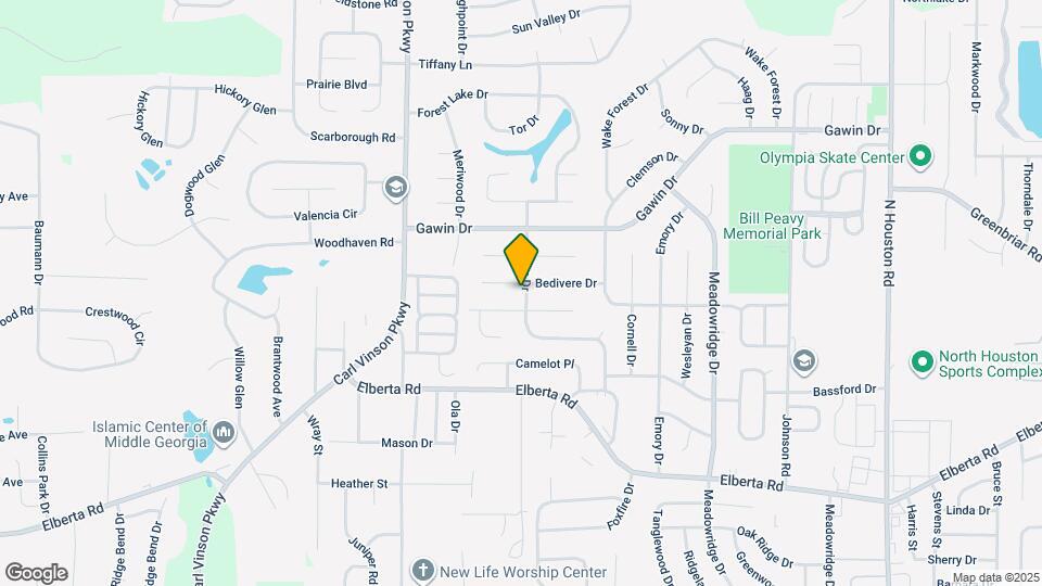 203 Avalon Dr Map and Location Details
