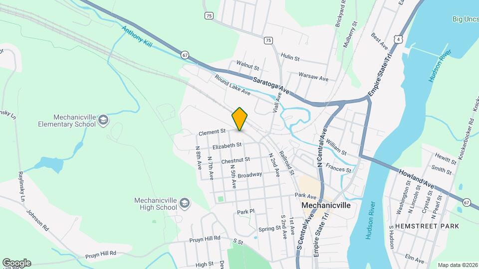 609 Clement St Map and Location Details