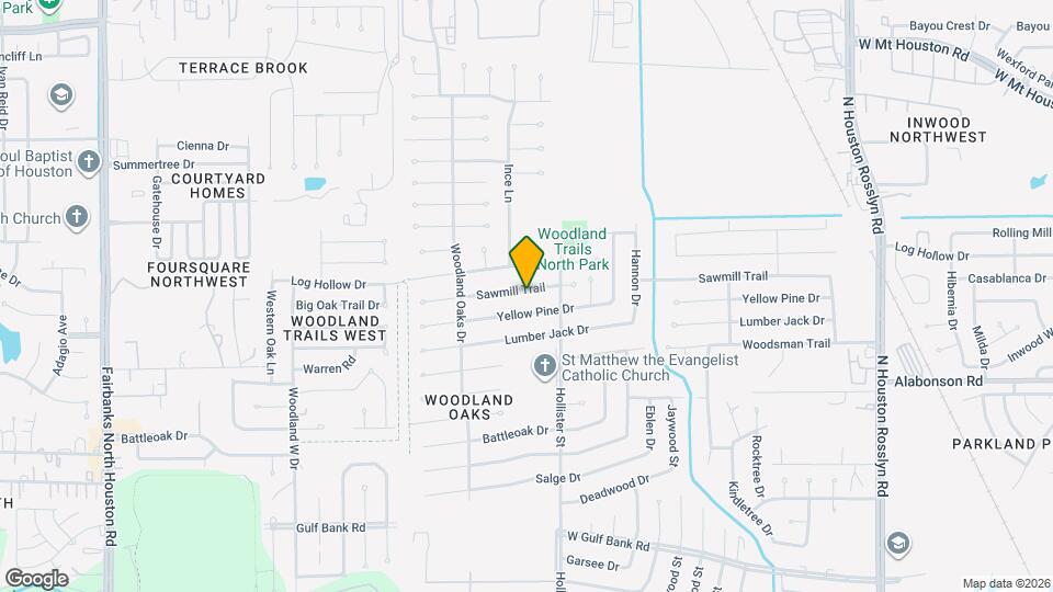 7823 Sawmill Trail Map and Location Details