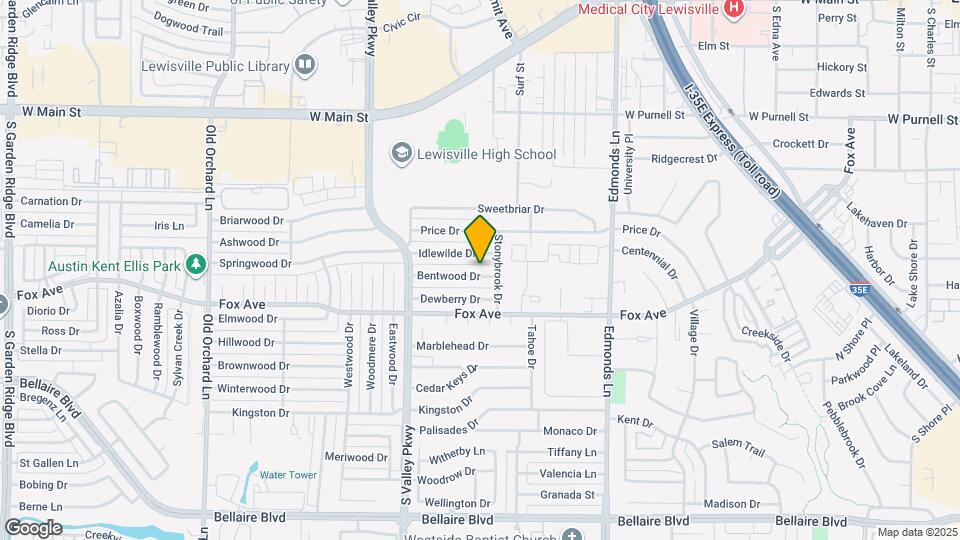 623 Bentwood Dr Map and Location Details