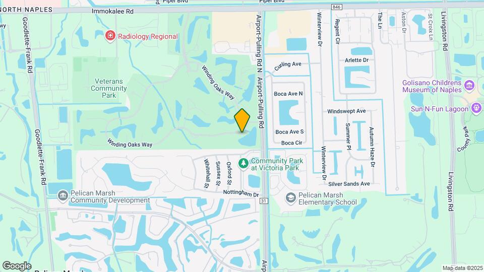 1585 Winding Oaks Way Map and Location Details
