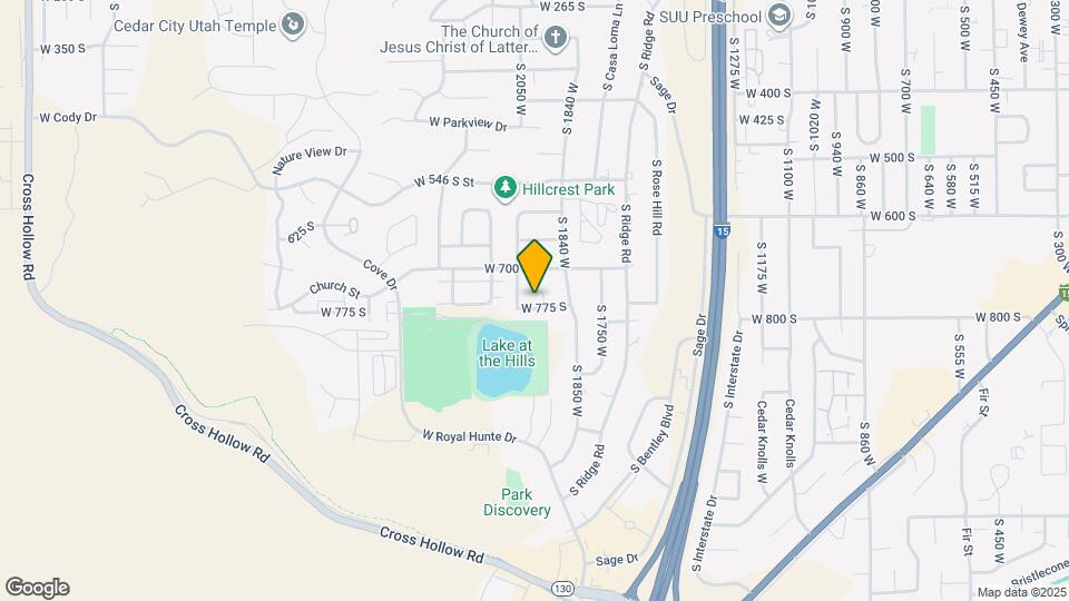 1992 W 775 S Map and Location Details