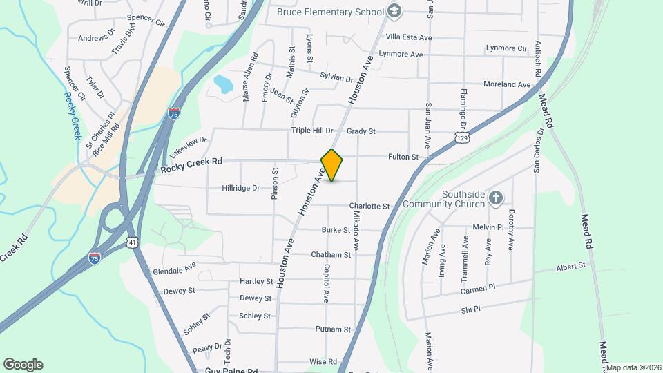 962 Troupe St Map and Location Details