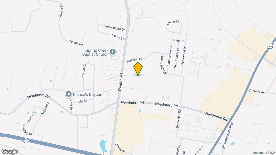 310 Barkwood Dr Map and Location Details