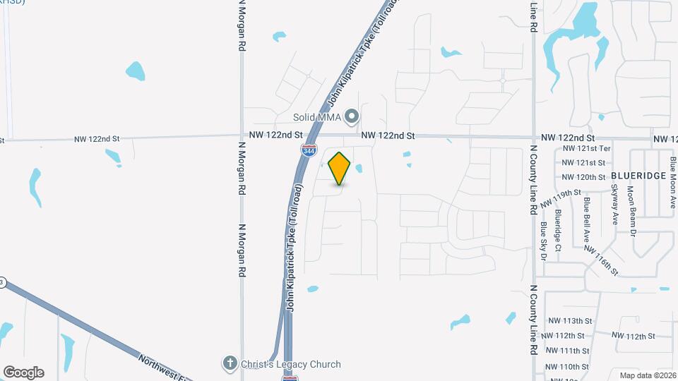 9505 NW 119th St Map and Location Details