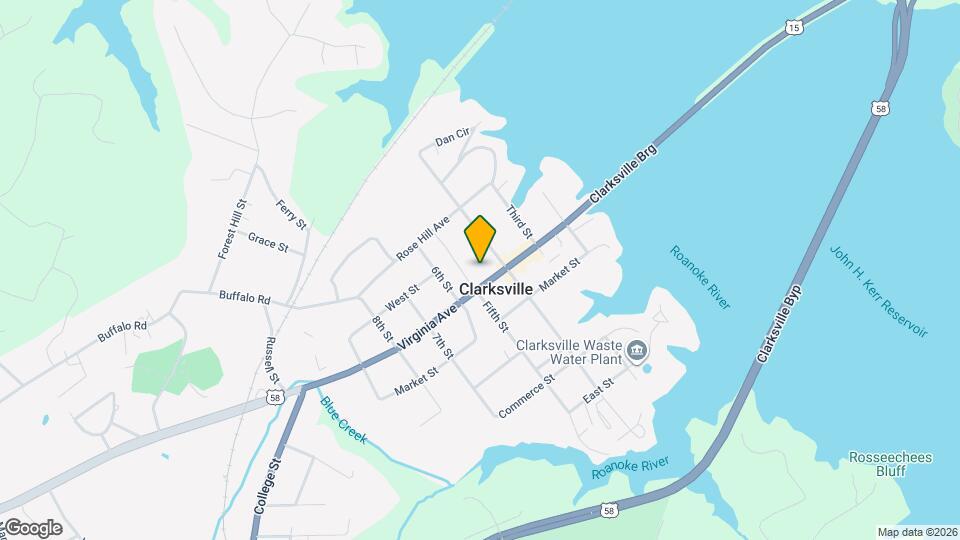 412 Virginia Ave Mapa y Detalles de la Ubicación