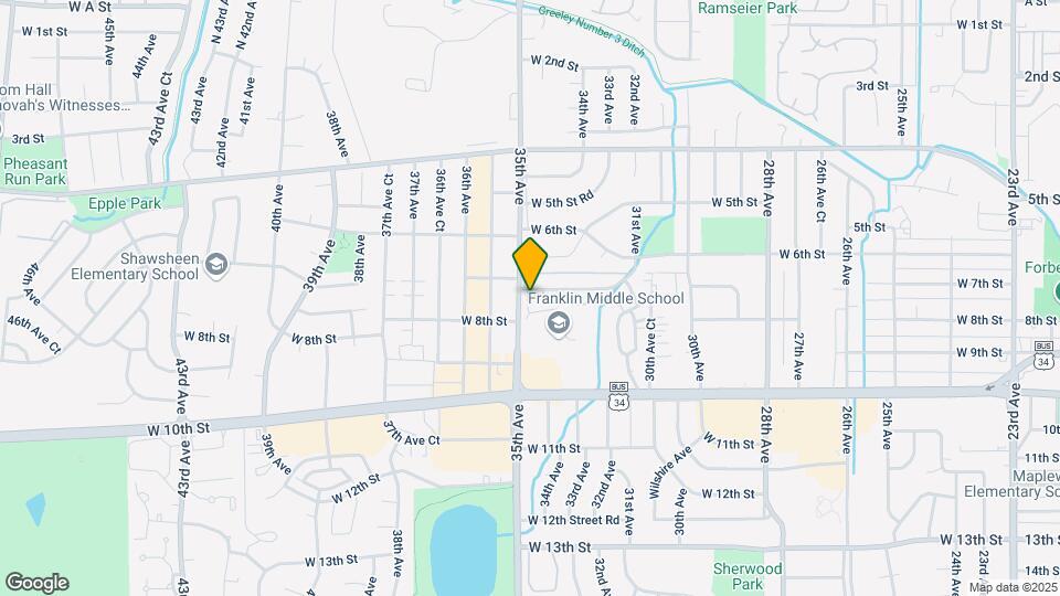 3414 W 7th St Map and Location Details