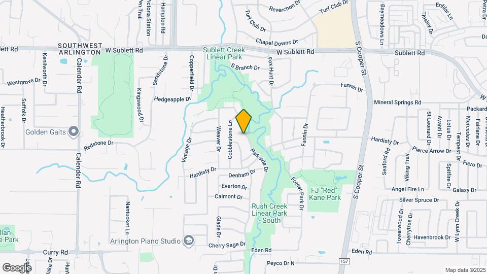 6312 Parkside Dr Map and Location Details