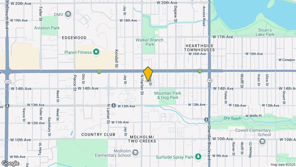 1429 Gray St Map and Location Details