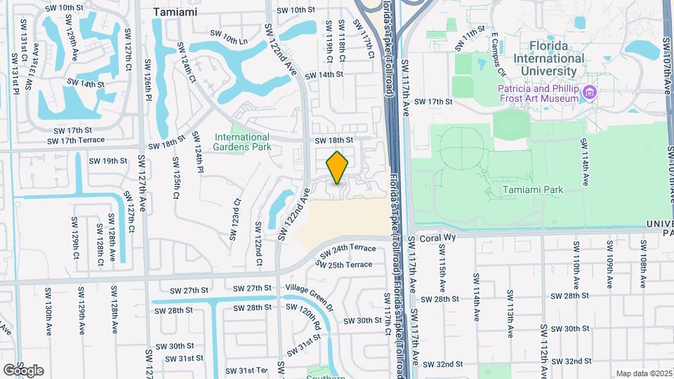 2075 SW 122nd Ave, Unit 427 Map and Location Details