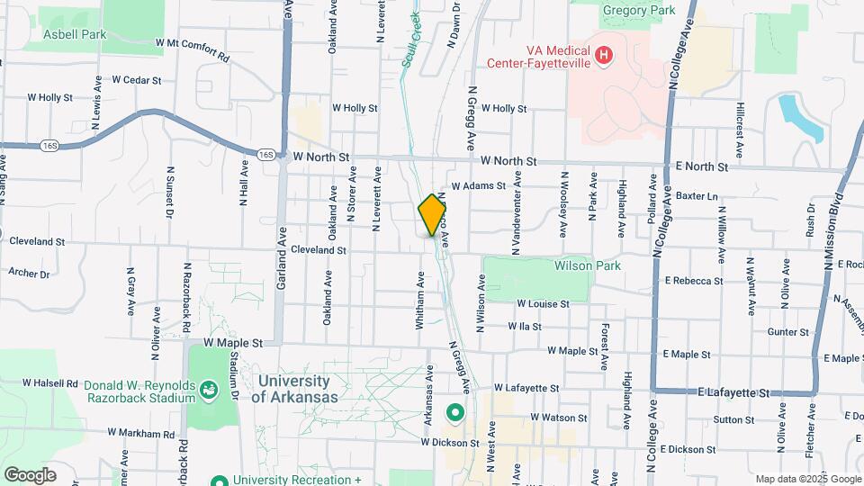 614 W Cleveland St Mapa y Detalles de la Ubicación