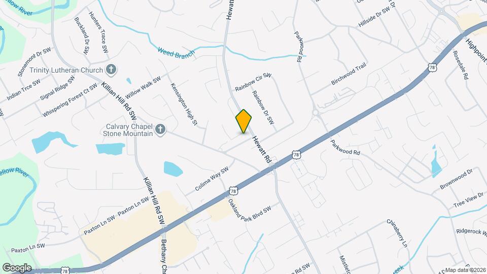 2080 Brook Enclave Trail Map and Location Details