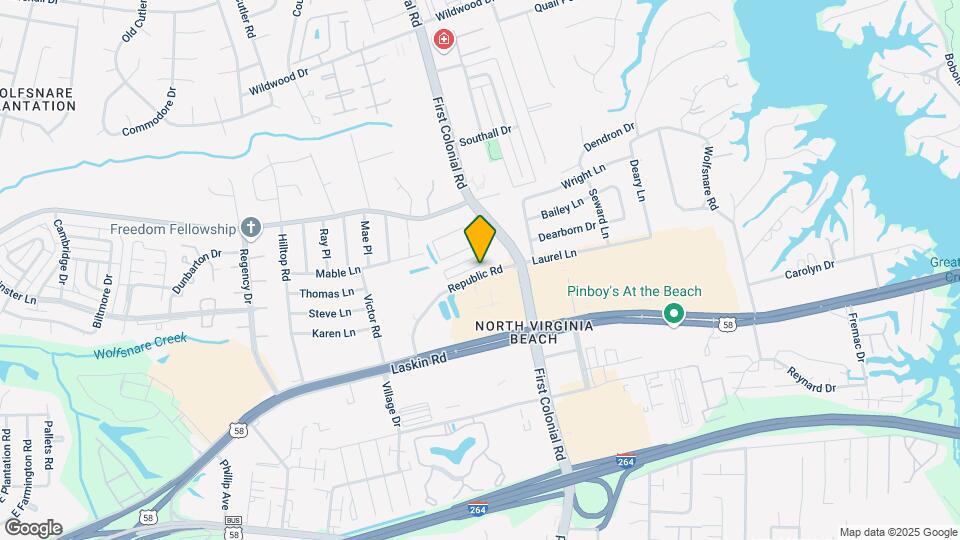 1843 Chantilly Ct Map and Location Details