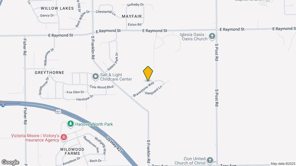 8430 Bravestone Way Map and Location Details