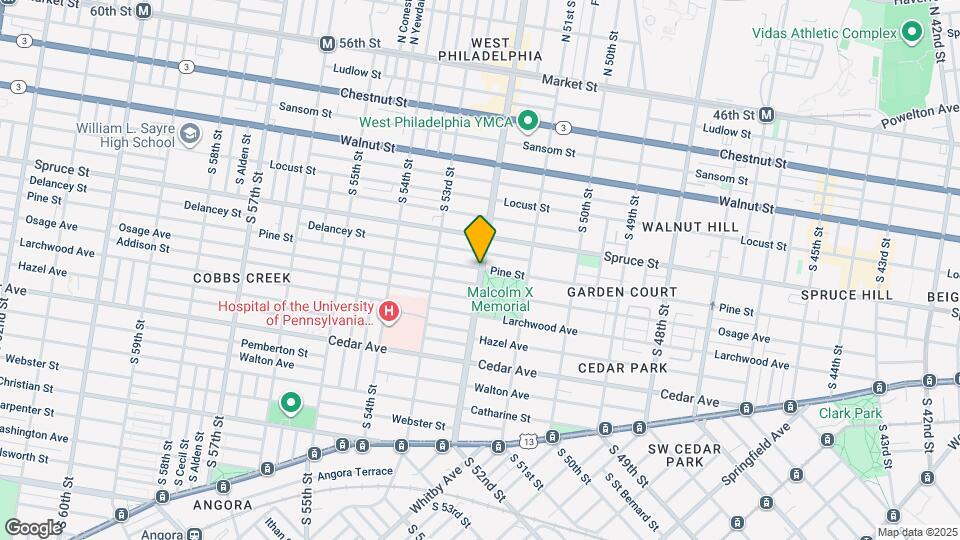 342-352 S 52nd St Map and Location Details