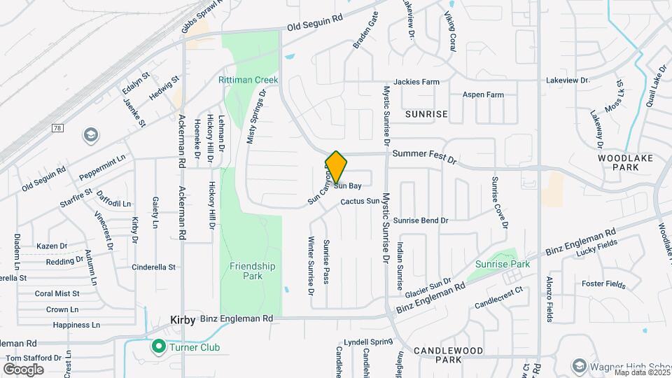 5810 Sun Map and Location Details