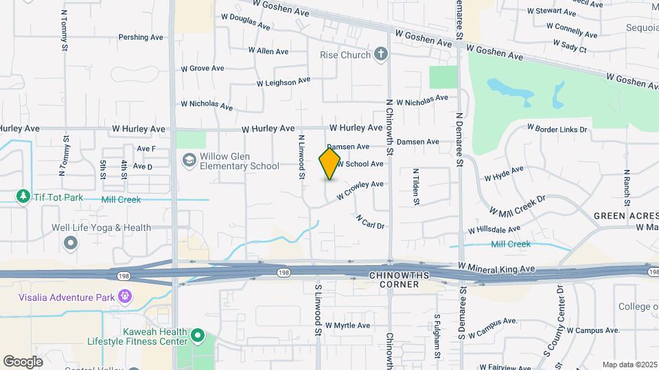240 N Bollinger St Map and Location Details