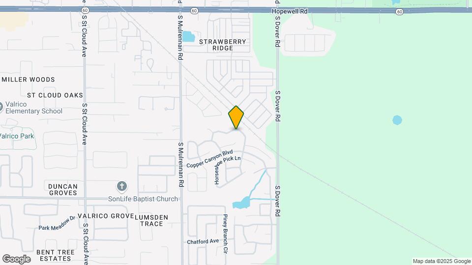 828 Rocky Mountain Ct Map and Location Details