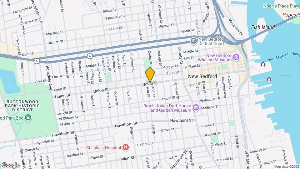390 Union St Map and Location Details