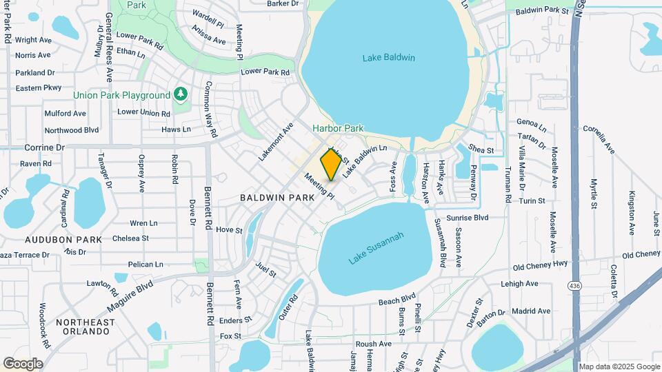1430 Lake Baldwin Ln Map and Location Details