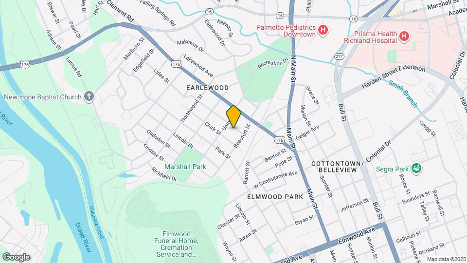 2817 Columbia Ave Map and Location Details