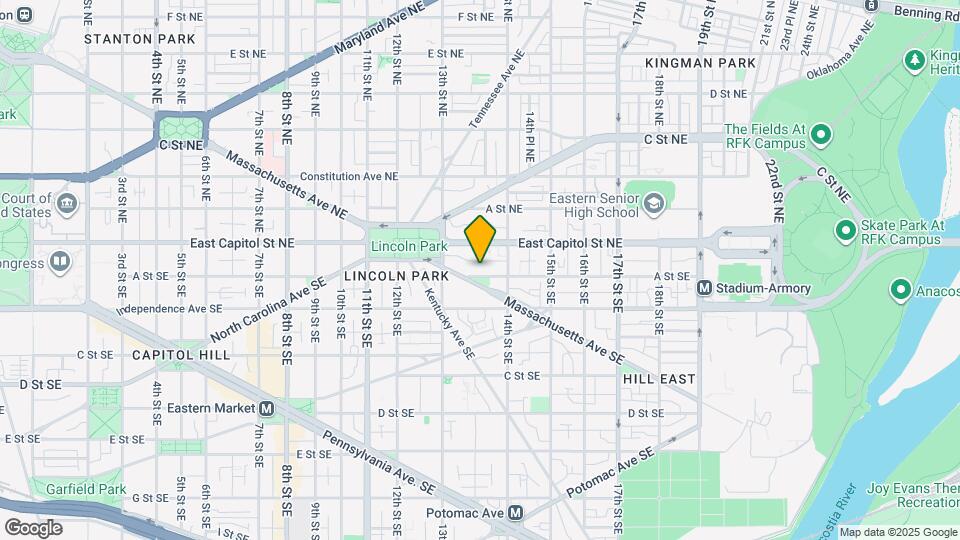 1318 A St SE-Unit -A Map and Location Details