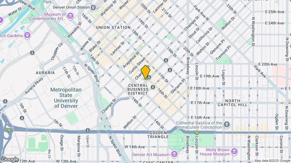 1464-1474 Stout St Map and Location Details