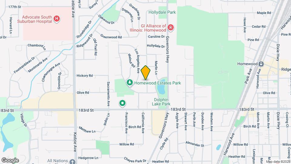 18128 Cherrywood Ln Map and Location Details