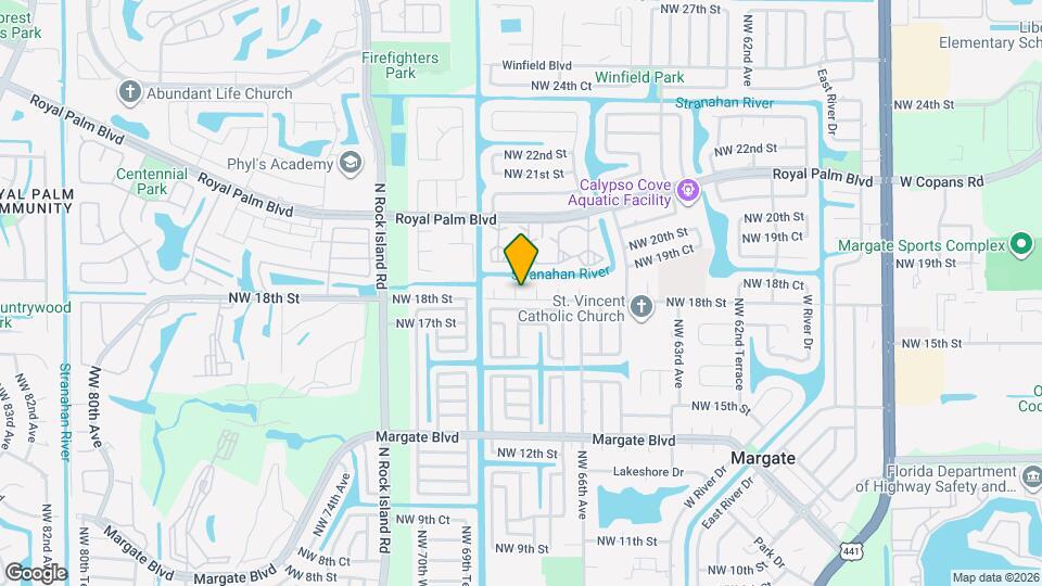 1806 NW 68th Ave Mapa y Detalles de la Ubicación