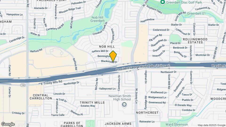 1716 Blackstone Dr Map and Location Details