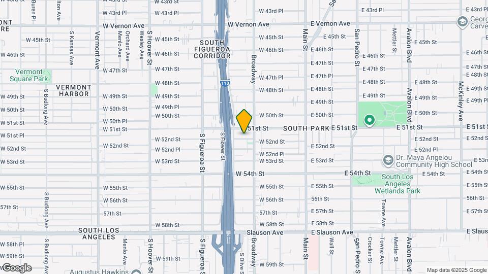 323 W 52nd St, Unit 323 Map and Location Details