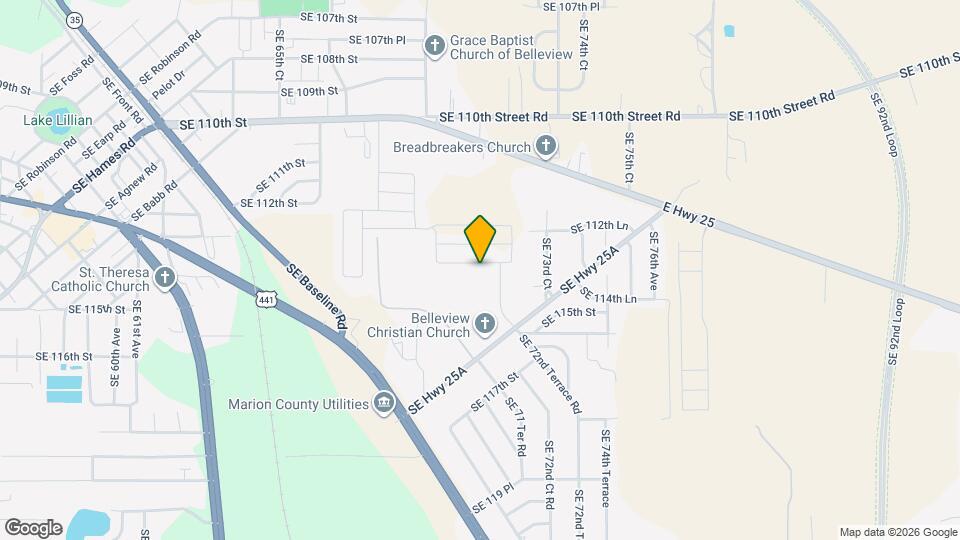 7152 SE 113th Ln Map and Location Details