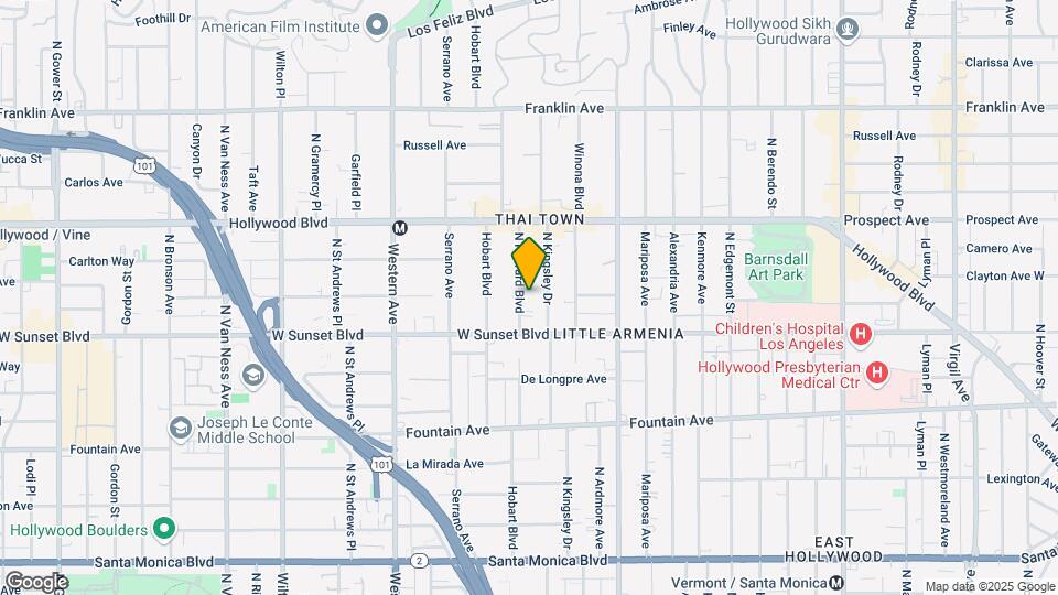 1540 Harvard Blvd Map and Location Details