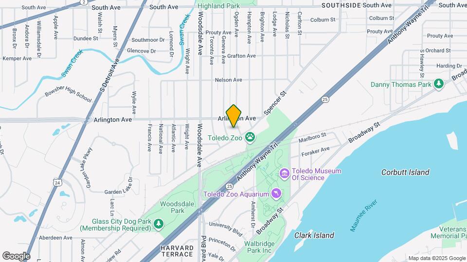 926 Ogden Ave Map and Location Details