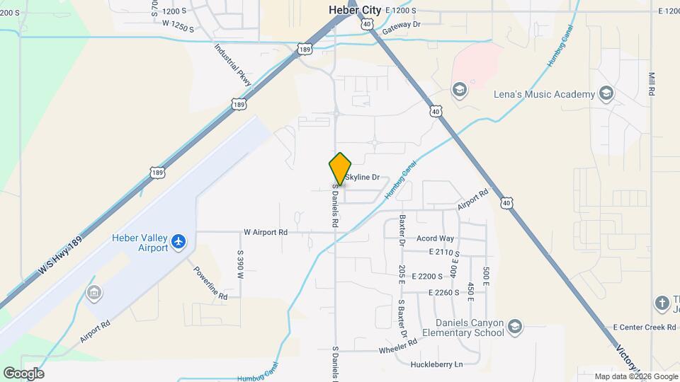 1884 Sunset Rd Map and Location Details