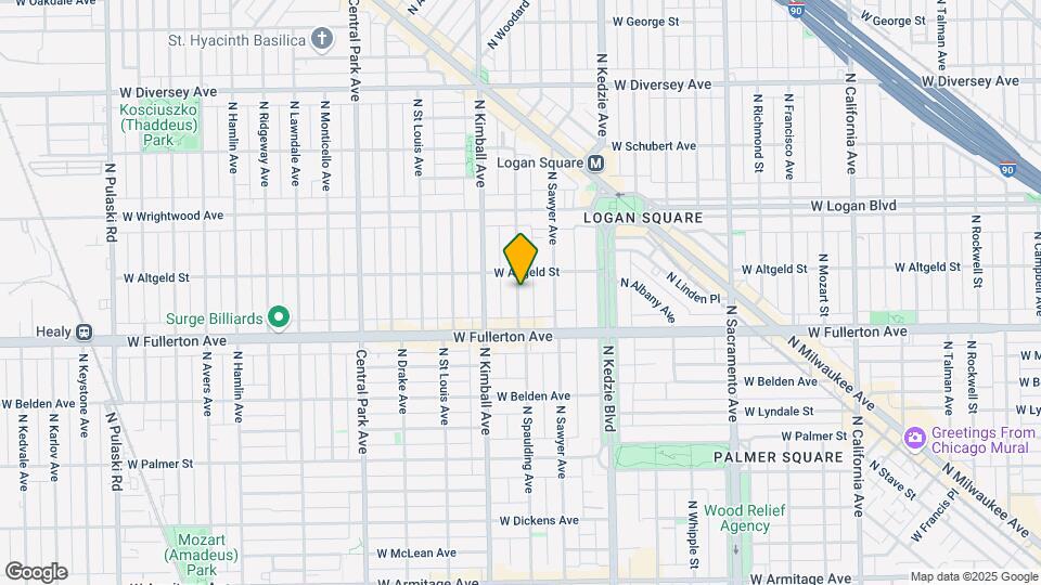 2455 N Spaulding Ave, Unit A06C Mapa y Detalles de la Ubicación