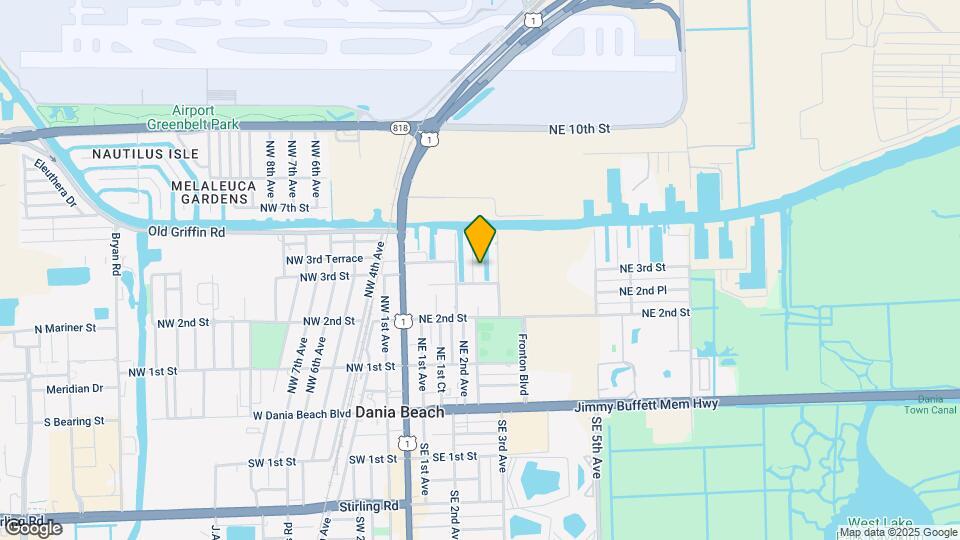 310 NE 2nd Ct, Unit A2 Map and Location Details