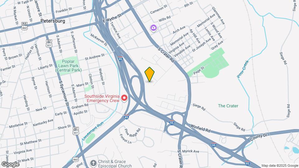 489 Terrace Ave Map and Location Details