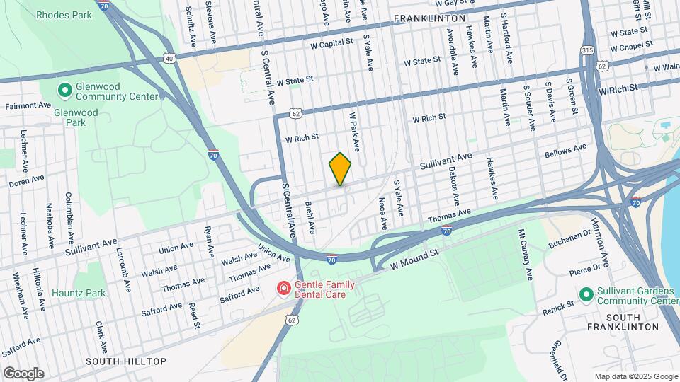 1287 Sullivant Ave Mapa y Detalles de la Ubicación