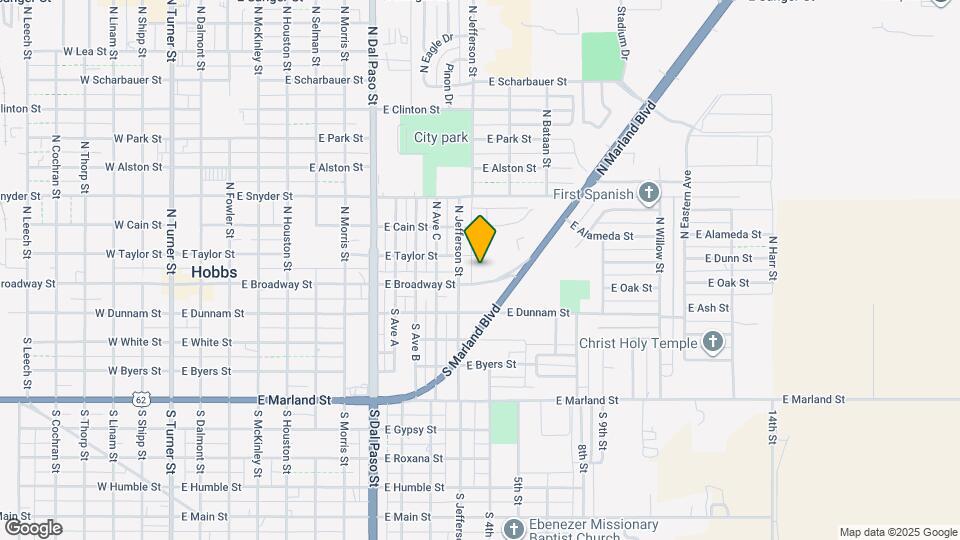 1122 3 E Broadway St Mapa y Detalles de la Ubicación