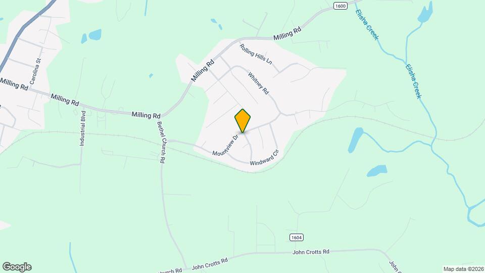 195 Windsong Rd Map and Location Details