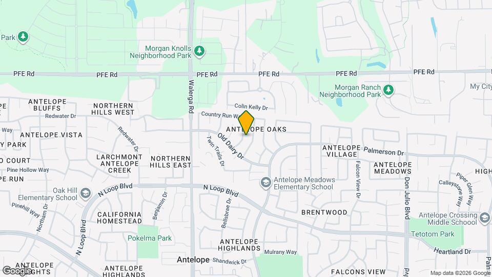 4541 Country Run Way Map and Location Details