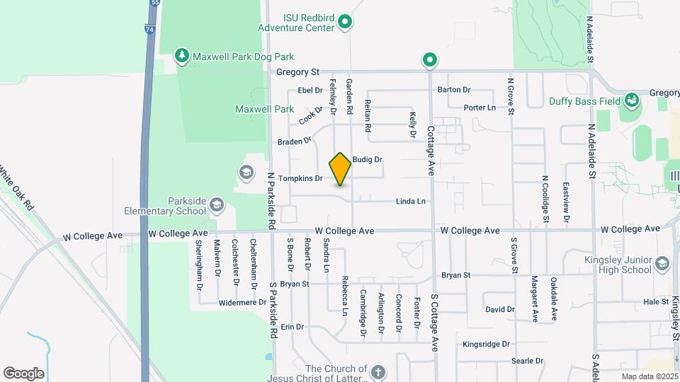 1702 Linda Ln Map and Location Details