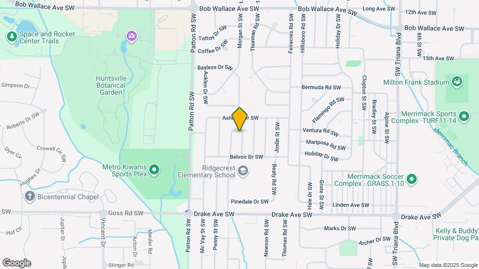 3206 Bayless Dr SW Map and Location Details