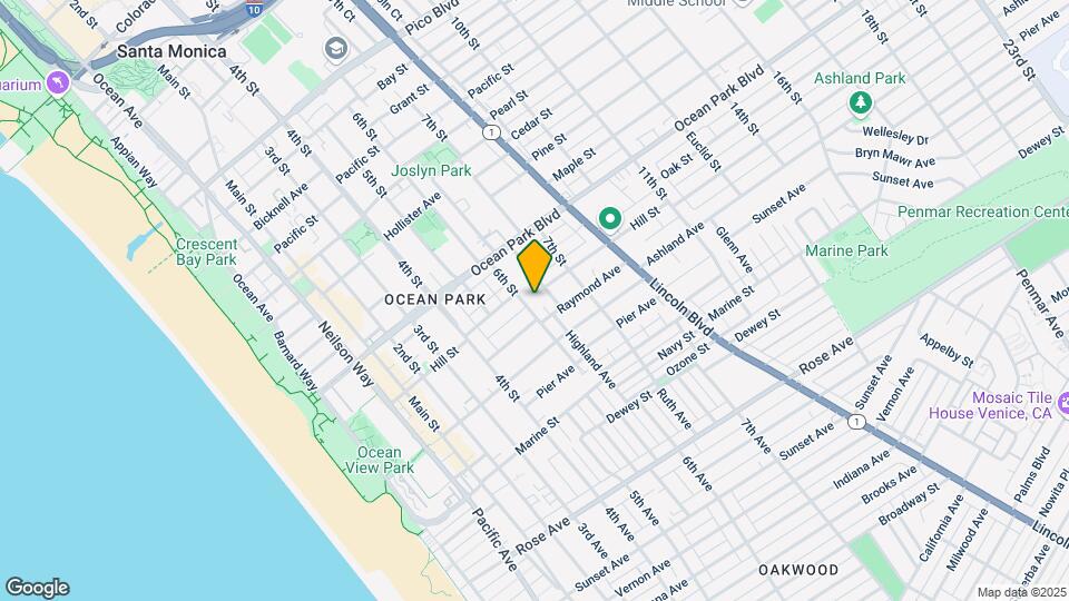 2721 6th St Map and Location Details